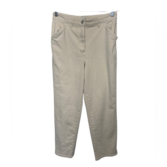 Aritzia Wilfred Free Denim Pants Cream - Picture 2 of 12